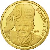 Samoa, 10 Dollars Pape Benot XVI 2006