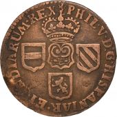 Belgique, Namur, Philippe V, Liard 1709 Namur, KM 2