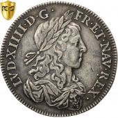 Louis XIV, Lis d'argent 1656 Paris, PCGS XF40, KM 194