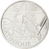 Vme Rpublique, 10 Euro Martinique 2010, KM 1662