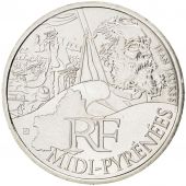 Vme Rpublique, 10 Euro Midi-Pyrnes, Jean Jaurs 2012, KM 1887