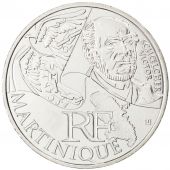 Vme Rpublique, 10 Euro Martinique, Victor Schoelcher 2012, KM 1879