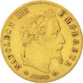 Second Empire, 5 Francs or Napolon III tte laure 1864 Paris, KM 803.1