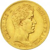 Charles X, 40 Francs or 1830 Paris, KM 721.1