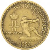 Monaco, Louis II, 1 Franc 1924 Poissy, KM 111