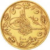 Egypte, occupation anglaise, Abdul Hamid II, 100 Qirsh 1293//12 (1886), KM 297
