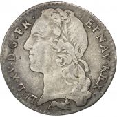 Louis XV, 1/10 Ecu au bandeau 1762 Orlans, KM 511.18