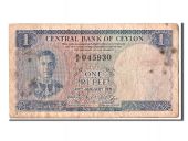 Ceylon, 1 Rupee type George VI