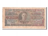 Ceylon, 25 Cents type George VI,