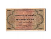 Espagne, 500 Pesetas type 1938