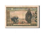 Ivory Coast, 500 Francs type 1959-64