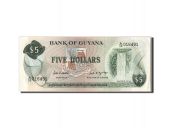 Guyana, 5 Dollars type 1966