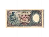 Indonsie, 10 Rupiah type 1958