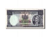 New Zealand 5 Pounds Foreign Banknoten New Zealand, 5 Pounds type James Cook