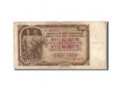 Czechoslovakia 100 Korun Foreign Banknoten Czechoslovakia, 100 Korun type 1953