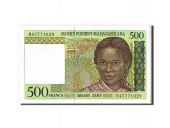 Madagascar 500 Francs Foreign Banknoten Madagascar, 500 Francs = 100 Ariary type 1994-95 Bild