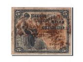 Belgian Congo, 5 Francs type 1941-50, Fifth issue - 1944