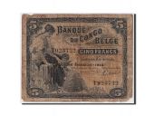 Belgian Congo, 5 Francs type 1941-50, Fifth issue - 1944