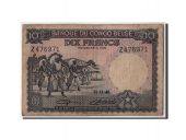 Belgian Congo, 10 Francs type 1941-50