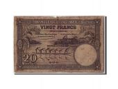 Congo Belge, 20 Francs type 1941-50, Deuxime mission - 1942