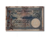 Congo Belge, 20 Francs type 1941-50