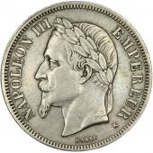 Second Empire, 2 Francs Napolon III, tte laure