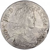 Louis XIV, Ecu with long lock