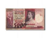 Madagascar, 5000 Francs = 1000 Ariary, Undated, KM:66a, Undated, VF(30-35), A...