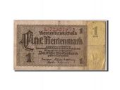 Allemagne, 1 Rentenmark, 1937, KM:173b, 1937-01-30, B+