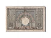 Morocco, 50 Francs, 1947, 1947-10-28, KM:21, VF(20-25)