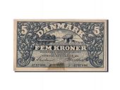 Danemark, 5 Kroner, 1942, KM:30h, non dat, SUP