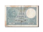 France, 10 Francs, 10 F 1916-1942 Minerve, 1940, KM:84, 1940-09-26, TB+,...