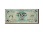 Italie, 50 Lire, 1943A, KM:M20a, non dat, TB