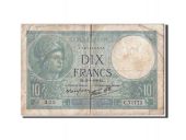 France, 10 Francs 1916-1942 Minerve, 1939, KM:84, 1939-09-14, VF(30-35)