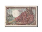 France, 20 Francs 1942-1950 Pcheur, 1949, KM:100c, 1949-05-19, TB+