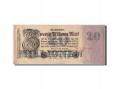 Germany, 20 Millionen Mark, 1923, KM:97a, 1923-07-25, VF(30-35)