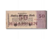 Germany, 50 Millionen Mark, 1923, KM:98a, 1923-07-25, VF(20-25)