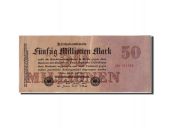 Germany, 50 Millionen Mark, 1923, KM:98b, 1923-07-25, VF(30-35)