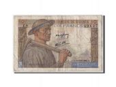 France, 10 Francs 1941-1949 Mineur,1942-10-15, KM:99c, TB, Fayette 8.4