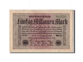Germany, 50 Millionen Mark, 1923, KM:109b, 1923-09-01, AU(50-53)
