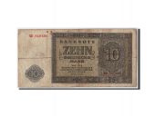 Rpublique dmocratique allemande,10 Deutsche Mark,1948,KM:12a,non dat, B+
