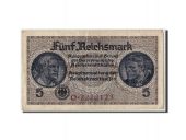 Germany, 5 Reichsmark, Undated (1940-45), KM:R138a, VF(30-35)