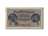 Allemagne, 5 Reichsmark, non dat (1940-45), KM:R138b, TB