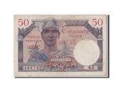 France, 50 Francs, 1947 French Treasury, Undated (1947), KM:M8, AU(50-53)