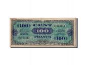 France, 100 Francs, 1944 Flag/France, 1944, KM:118a, Undated, VF(30-35)
