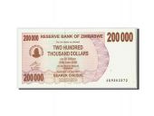Zimbabwe, 200,000 Dollars, 2007, KM:49, 2007-07-01, UNC(65-70)