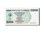 Zimbabwe, 250 Million Dollars, 2008, KM:59, 02-05-2008, NEUF