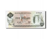 Guyana, 5 Dollars, non dat (1992), KM:22f, NEUF