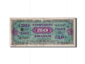 France, 50 Francs Verso, 1944, KM:117a, Fayette:VF24.3, VF(20-25)