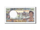 French Pacific Territories, 500 Francs, Undated (1992), NEUF